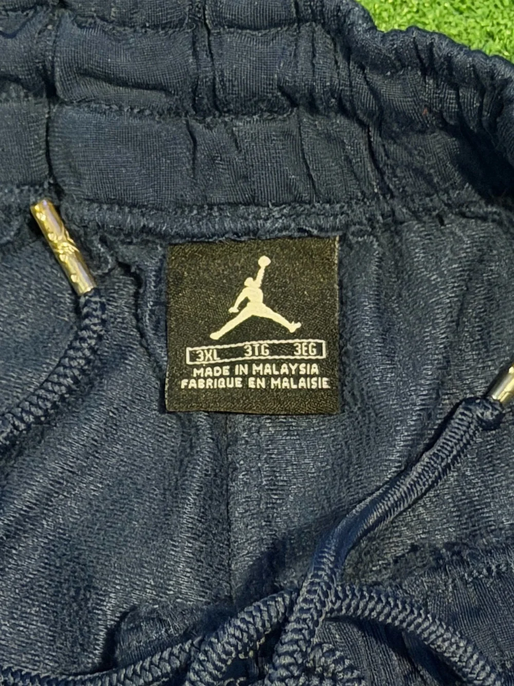 Jordan Navy Blue Mens Varsity Pants Size 3XL